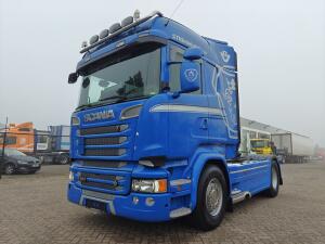 Scania R520 4x2 Streamline Euro6A - V8 - Retarder - Hydrauliek - Navi - Belgium Truck