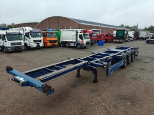 Burg BPO 15-27 CZXFX Vast - 2x20ft 30ft 40ft - 4710 KG - LZV - 2x LiftAssen - SAF SchijfRemmen