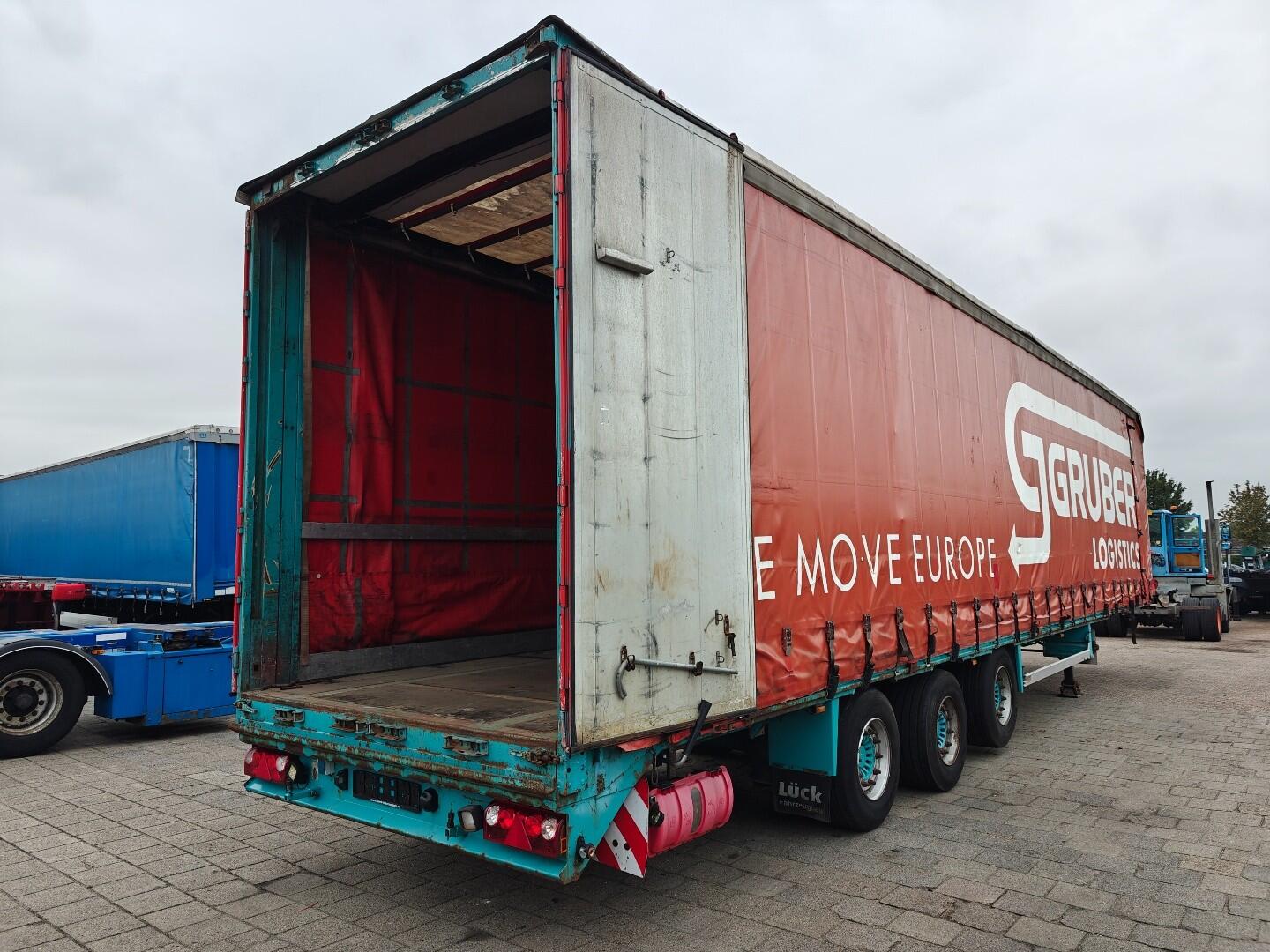 Lück SPC35 MEGA - Schuifzeilen/Dak - BPW Assen - Verbreedbaar - Rijgoot - CoilGoot - RongPotten | Trailers | Schuifzeilen