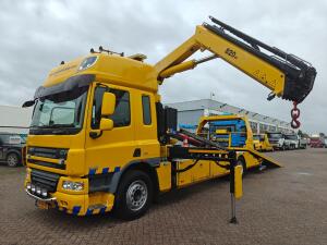 DAF FA CF75.250 4x2 Spacecab Euro5 - Falkom FAS6000 - Amco Veba 820-4s - SmartTacho V2 - 09/2027 APK