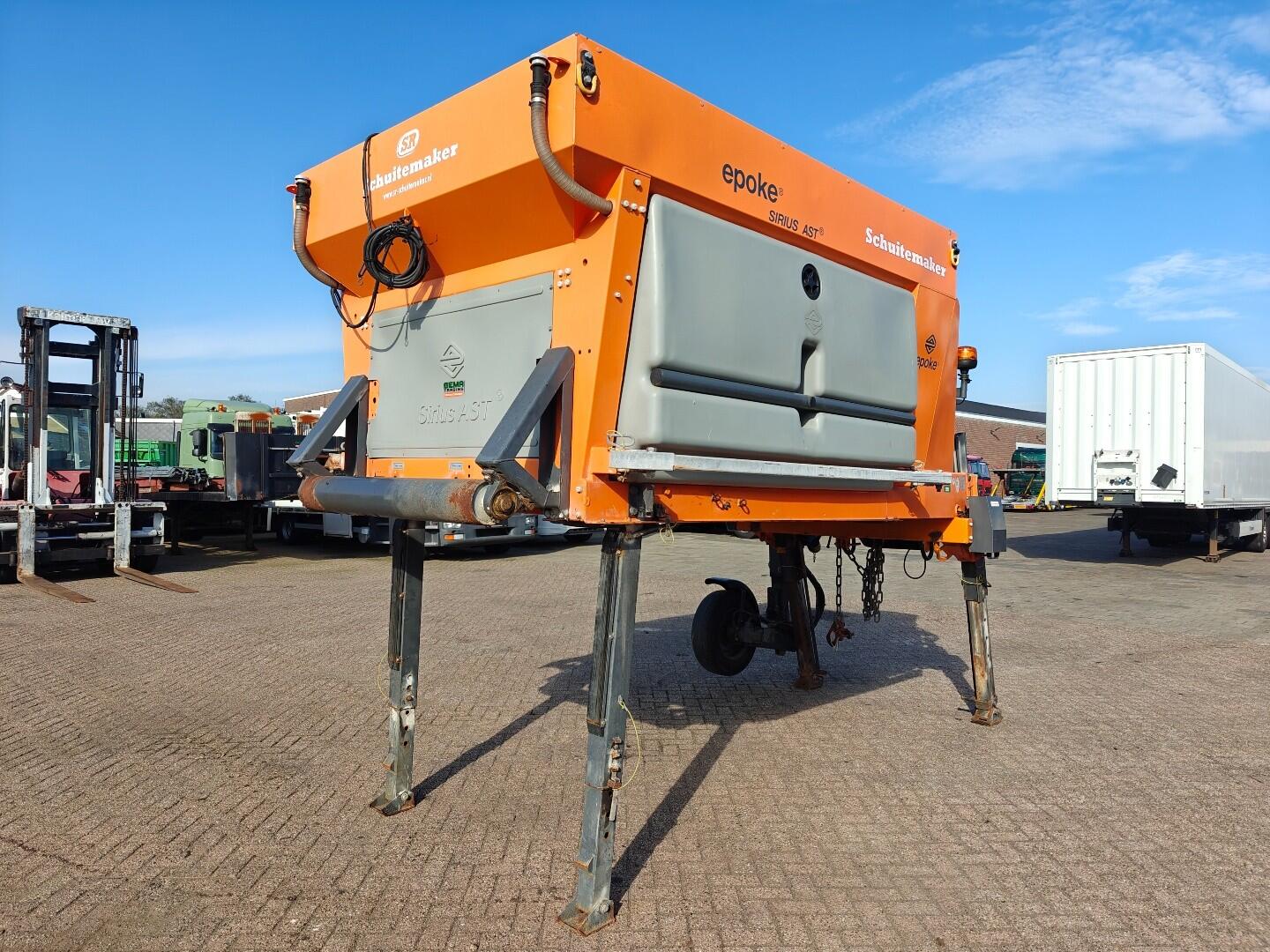 Epoke SW3800 Sirius AST - 4m³ - ZoutStrooier - CE | Machines | Strooiwagen