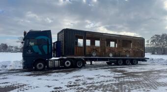 Het eerste vrachtje is een feit