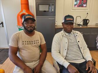 Twee broers uit Burkina Faso