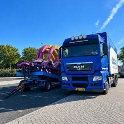 Bakwagen voor de octopus